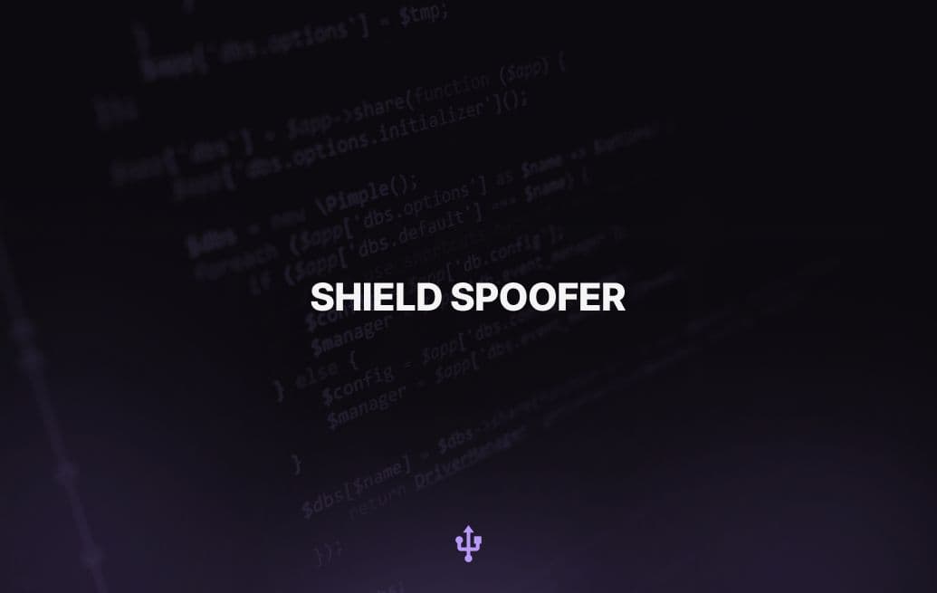 SMG SHIELD Spoofer